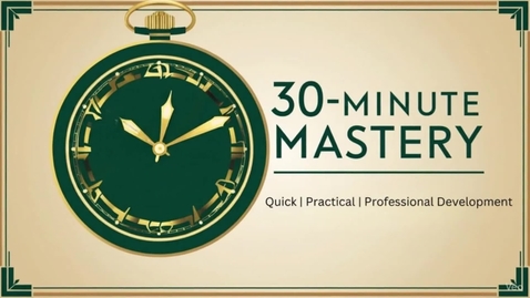 Thumbnail for 30-Minute Mastery – Time-saving Tools for Creating Canvas Quizzes