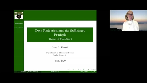 Thumbnail for entry Data Reduction and Sufficiency