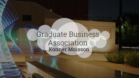 Thumbnail for entry Baylor's Graduate Business Association