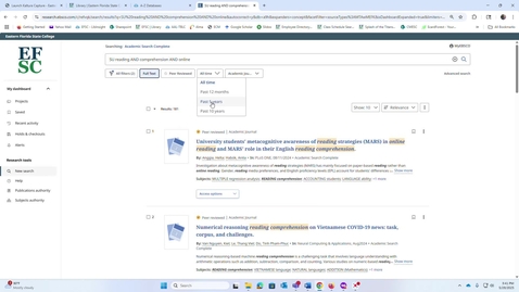 Thumbnail for How-To Video - Searching ForArticles in Academic Search Complete Database