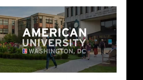 Thumbnail for entry What's New at American University? - Campus Update / Live Q&amp;A
