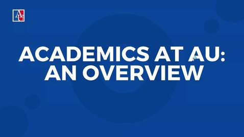 Thumbnail for AU New Student Registration Webinar, Spring 2026