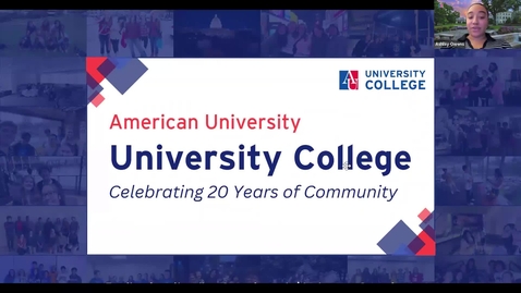 Thumbnail for University College Webinar