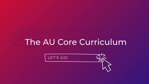 Thumbnail for The AU Core Curriculum