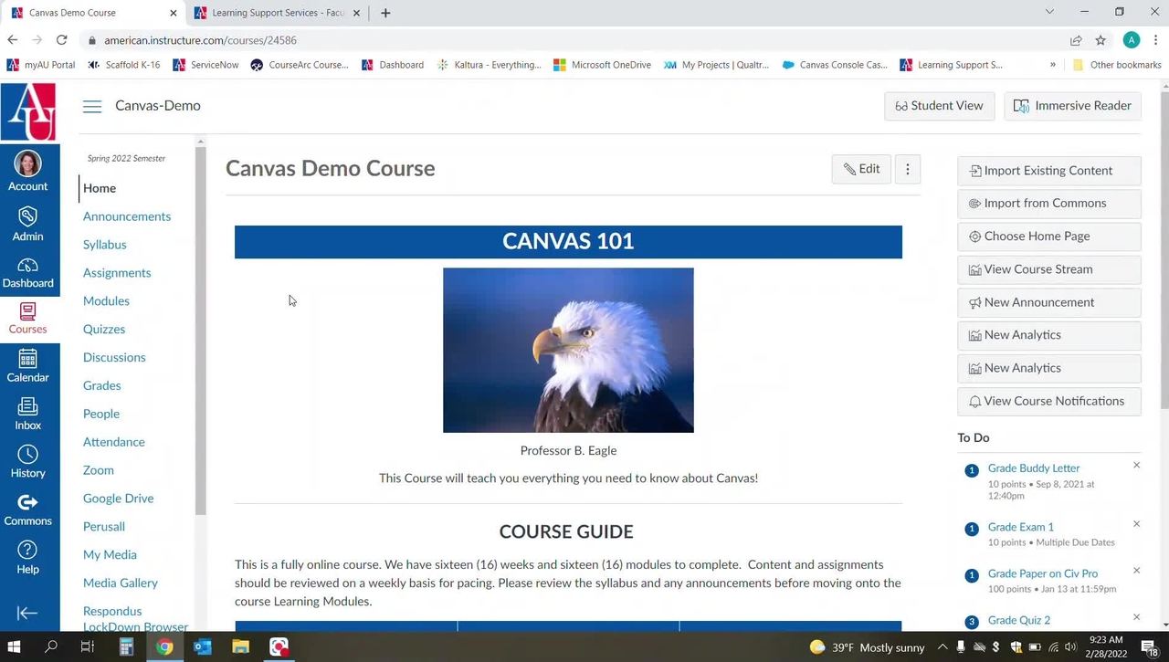 Canvas_Advanced: Changing Course Dates