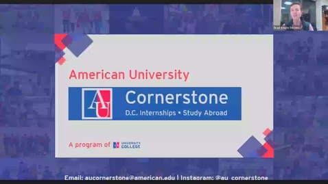 Thumbnail for AU Cornerstone Webinar