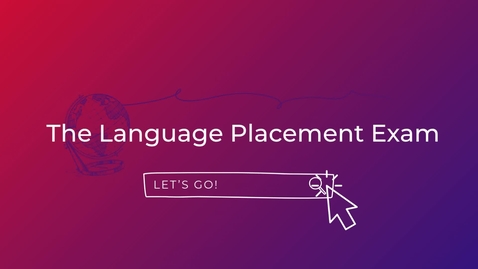 Thumbnail for Language Placement Exam