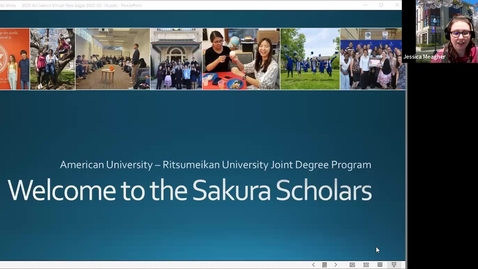 Thumbnail for Sakura Scholars Webinar