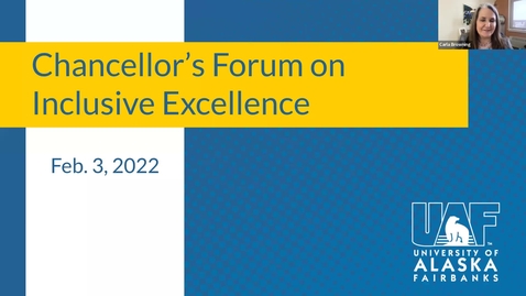 Thumbnail for entry UAF Inclusive Excellence forum