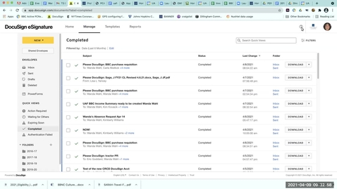 Thumbnail for How to submit a request for DocuSign assistance