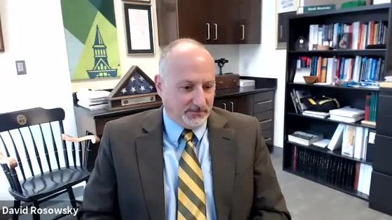 Chancellor Finalist Open Forum 8: Rosowsky