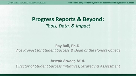 Thumbnail for Session 1 | Navigate Basics: Progress Reports and Beyond