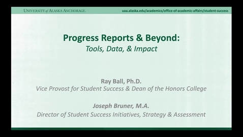 Thumbnail for Session 1 | Navigate Basics: Progress Reports and Beyond