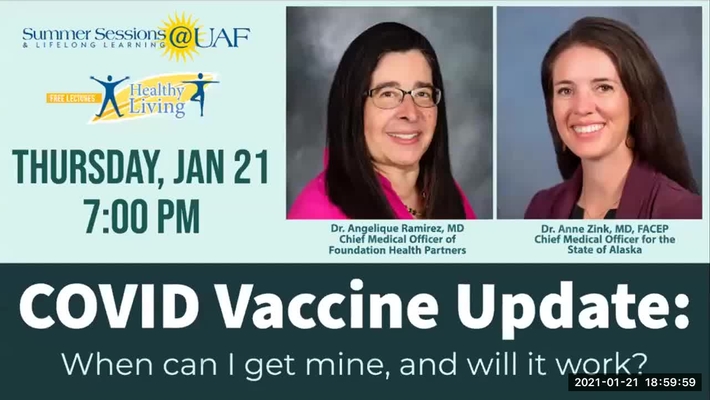 Virtual Healthy Living Forum: COVID Vaccination Update