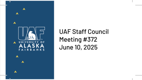Thumbnail for Staff Council Meeting
