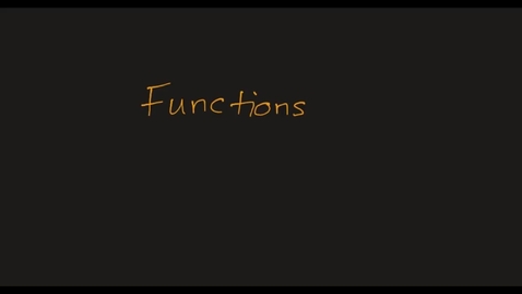 Thumbnail for entry MATH F151 Sect 2.1 and Math 156 Sect 3-1 –  Functions.mp4