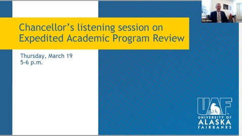 Thumbnail for Expedited Academic Program Review