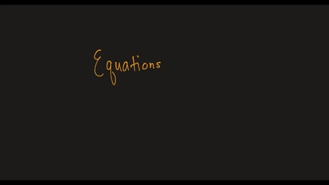 Thumbnail for MATH F151 –  Equations.mp4