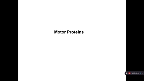 Thumbnail for entry Motor Proteins