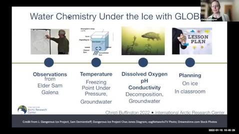 Thumbnail for entry Water Chemistry Under the Ice - Christi Buffington