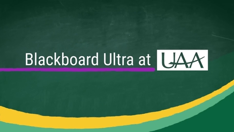 Thumbnail for Use the Content Editor in Ultra Course View