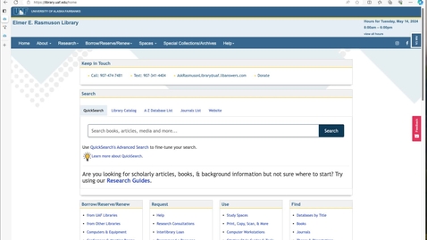 Thumbnail for Setting Up Alerts in the ProQuest News &amp; Newspapers Database