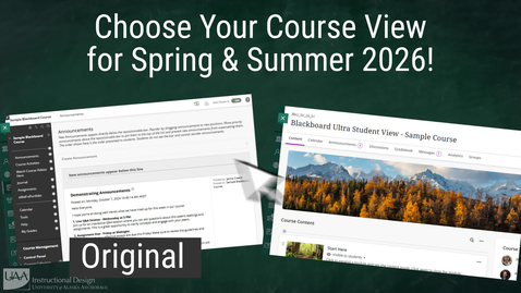 Thumbnail for Try Ultra at UAA in Spring &amp; Summer 2026