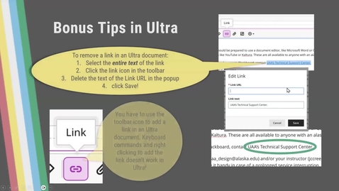 Thumbnail for Accessibility Afternoons: Links in Ultra