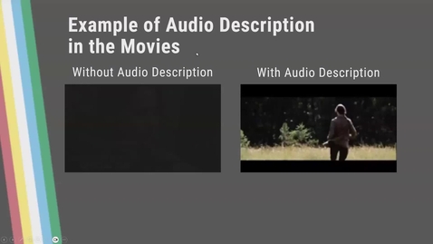 Thumbnail for Accessibility Afternoons: Audio Description Basics