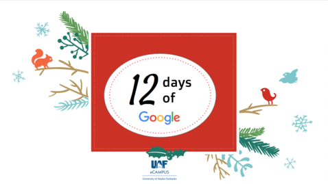 Thumbnail for entry #facdev 12 Days of Google - Google Sites
