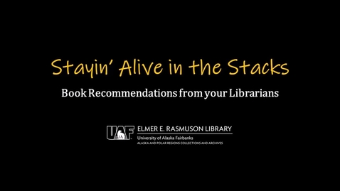 Thumbnail for Staying Alive in the Stacks vid