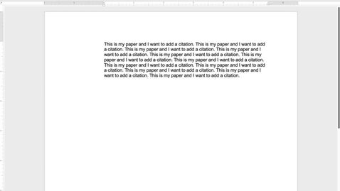 Thumbnail for Using Zotero with Word