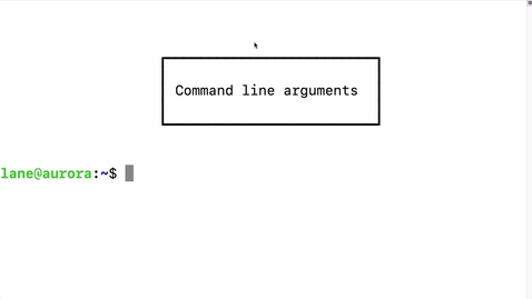 Thumbnail for Command line arguments in C++