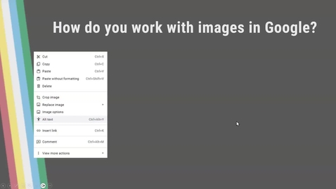 Thumbnail for Accessibility Afternoons: Accessible Images in Google Docs