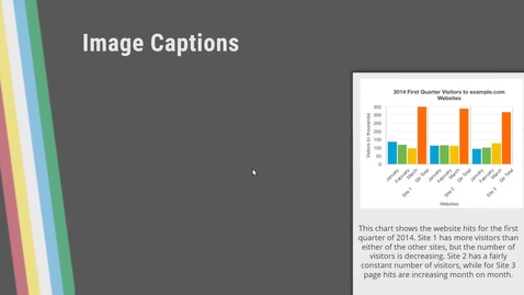 Thumbnail for Accessibility Afternoons: Image Caption Basics