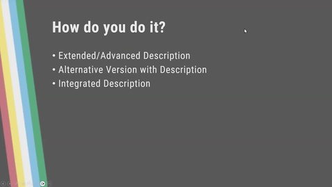Thumbnail for Accessibility Afternoons: How to Do Audio Description