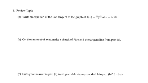 Thumbnail for entry RecitationWeek4-AlgebraFOrDerivatives