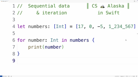 Thumbnail for Type annotation in for loops