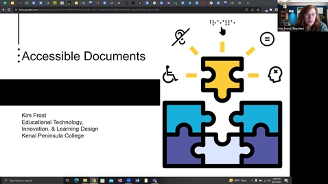 Thumbnail for Making Accessible Documents | 2023 Fall Teaching Academy