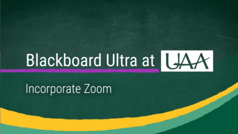Thumbnail for Incorporate Zoom in Ultra Course View