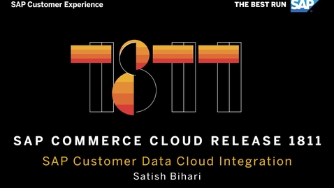 Thumbnail for entry [ARCHIVED] [ARCHIVE] SAP Customer Data Cloud Integration - SAP Commerce Cloud Release 1811