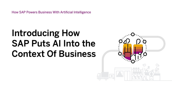 Introducing How SAP Puts AI Into the Context of Business