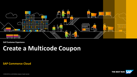 Thumbnail for entry [ARCHIVED] Create a Multicode Coupon - SAP Commerce Cloud