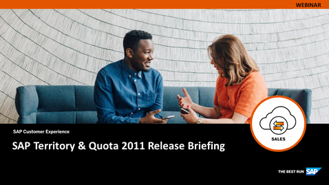 Thumbnail for entry [ARCHIVED] SAP Territory &amp; Quota 2011 Release Briefing - Webinar