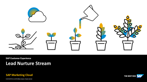 Thumbnail for entry Lead Nurture Stream - SAP Marketing Cloud