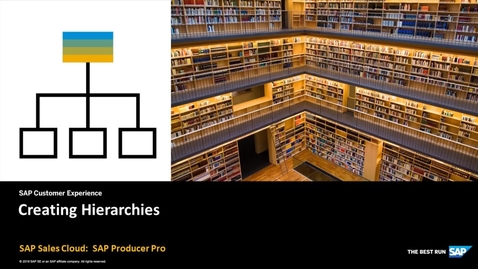 Thumbnail for entry Creating Hierarchies in SAP Producer Pro