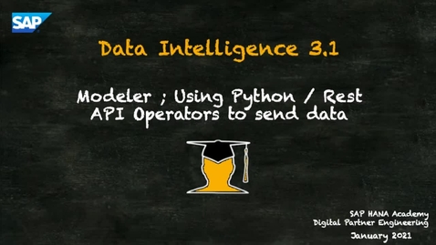 Thumbnail for entry Data Intelligence 21 of 21 -  Loading Data with Python