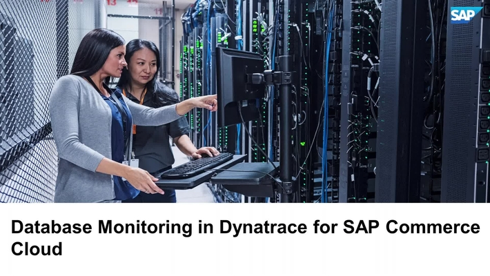 Database Monitoring in Dynatrace for SAP Commerce Cloud