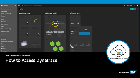 Thumbnail for entry How to Access Dynatrace - SAP Commerce Cloud