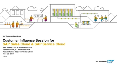 Thumbnail for entry [ARCHIVED] Customer Influence Session for SAP Sales Cloud &amp; SAP Service Cloud - Webinars